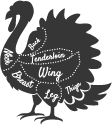 icono carne de pavo